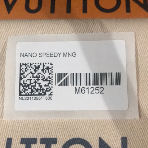 🛑SOLD🛑 😍😍😍 2 NEW AUTHENTIC LOUIS VUITTON NANO SPEEDY‼️ - Picture 2 of 3